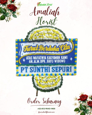 Papan Bunga Duka di Cigeulis
