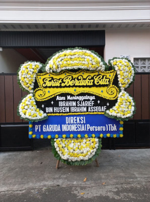 Papan Bunga Duka di Cigeulis