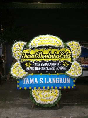 Papan Bunga Duka di Cigeulis