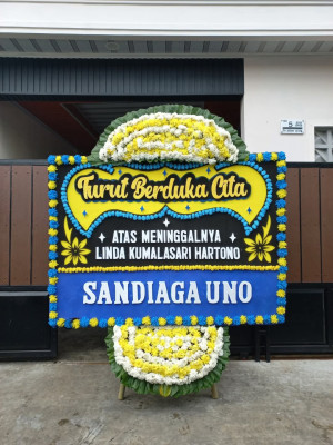 Papan Bunga Duka di Cigeulis