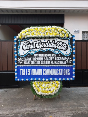 Papan Bunga Duka di Cigeulis